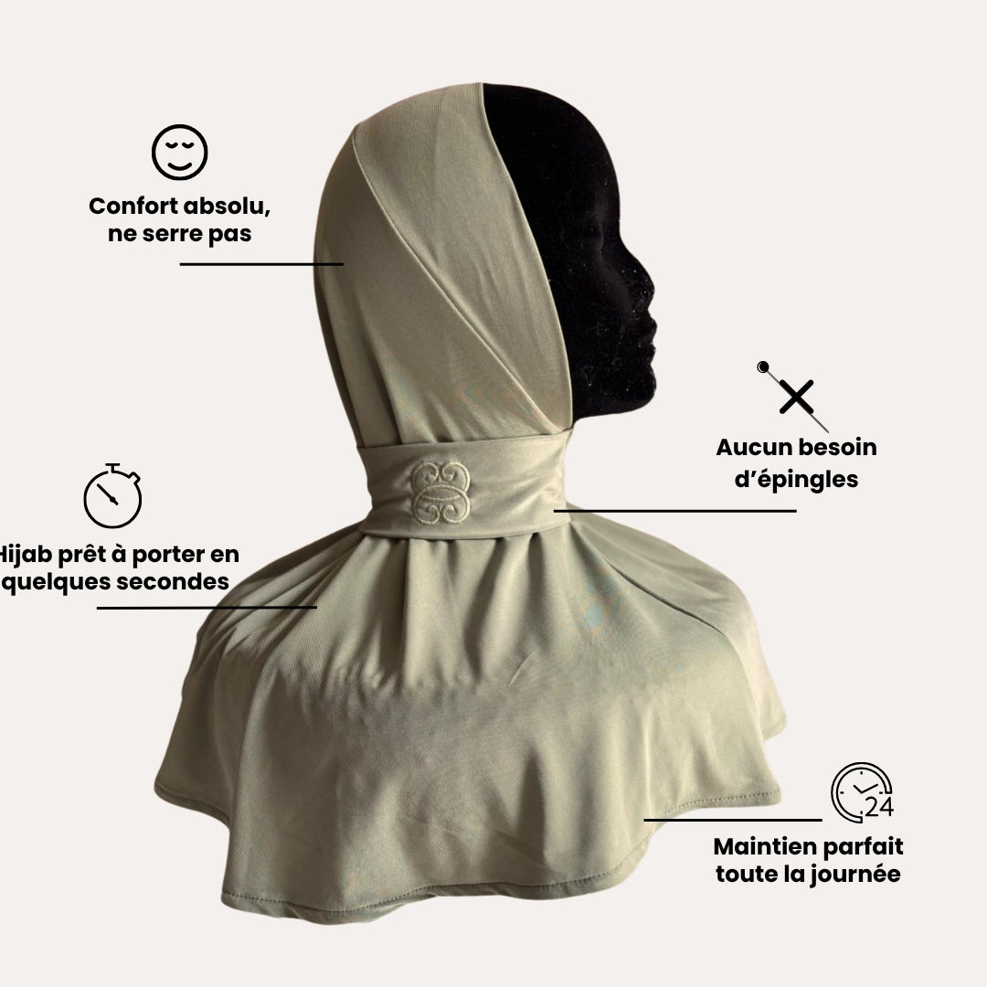 Cagoule Hanaqa - Jersey Premium - LE OLIVE