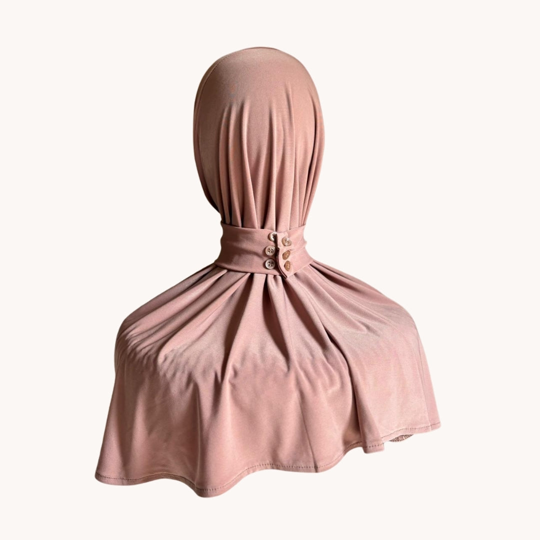 Cagoule Hanaqa - Jersey Premium - LE TAUPE