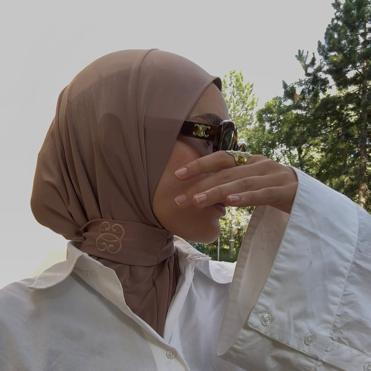 Cagoule Hanaqa - Jersey Premium - LE TAUPE