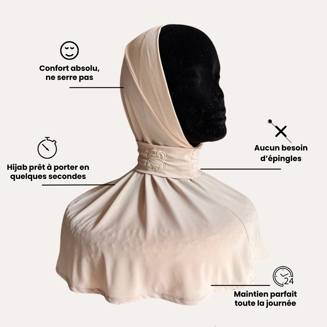 Cagoule Hanaqa - Jersey Premium - LE NUDE